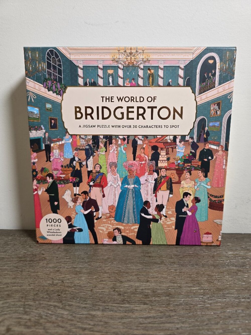 NEW The World of Bridgerton - 1000 Piece Jigsaw Puzzle by Laurence King SEALED
